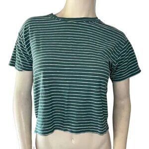 Marine Layer Vintage Slub Crop Tee Size S Used Good Condition
